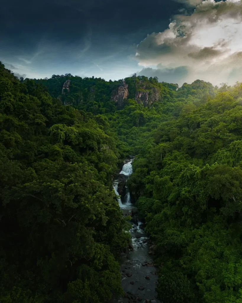 Sitakund waterfall is inside similipal nation park, mayurbhanj