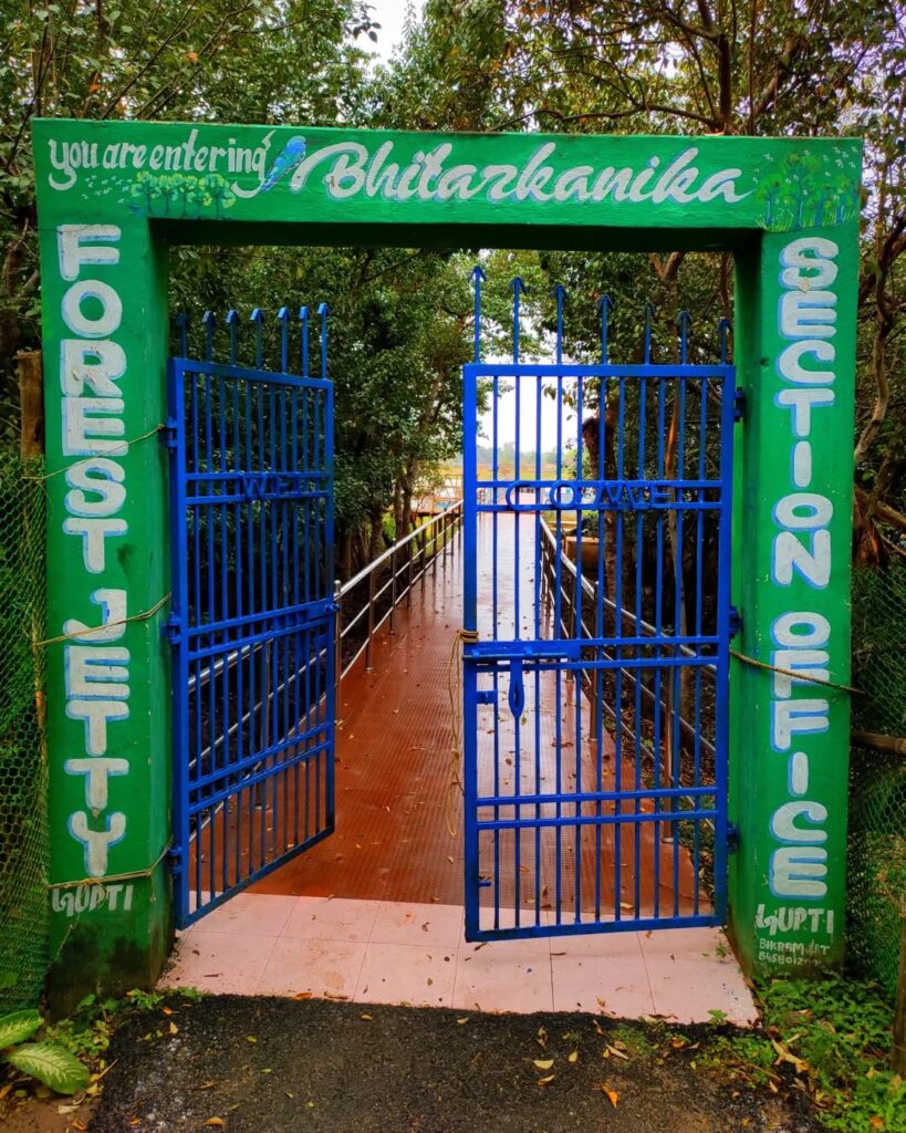 Bhitarkanika Wildlife Sanctuary and National Park is known as the “ Mini-Amazon” of India