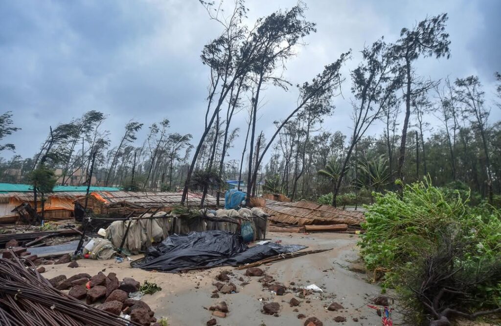 Cyclone Yaas made landfall near Dhamra